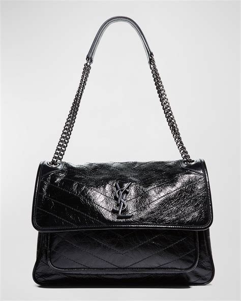 ysl niki bag size|ysl large flap bag.